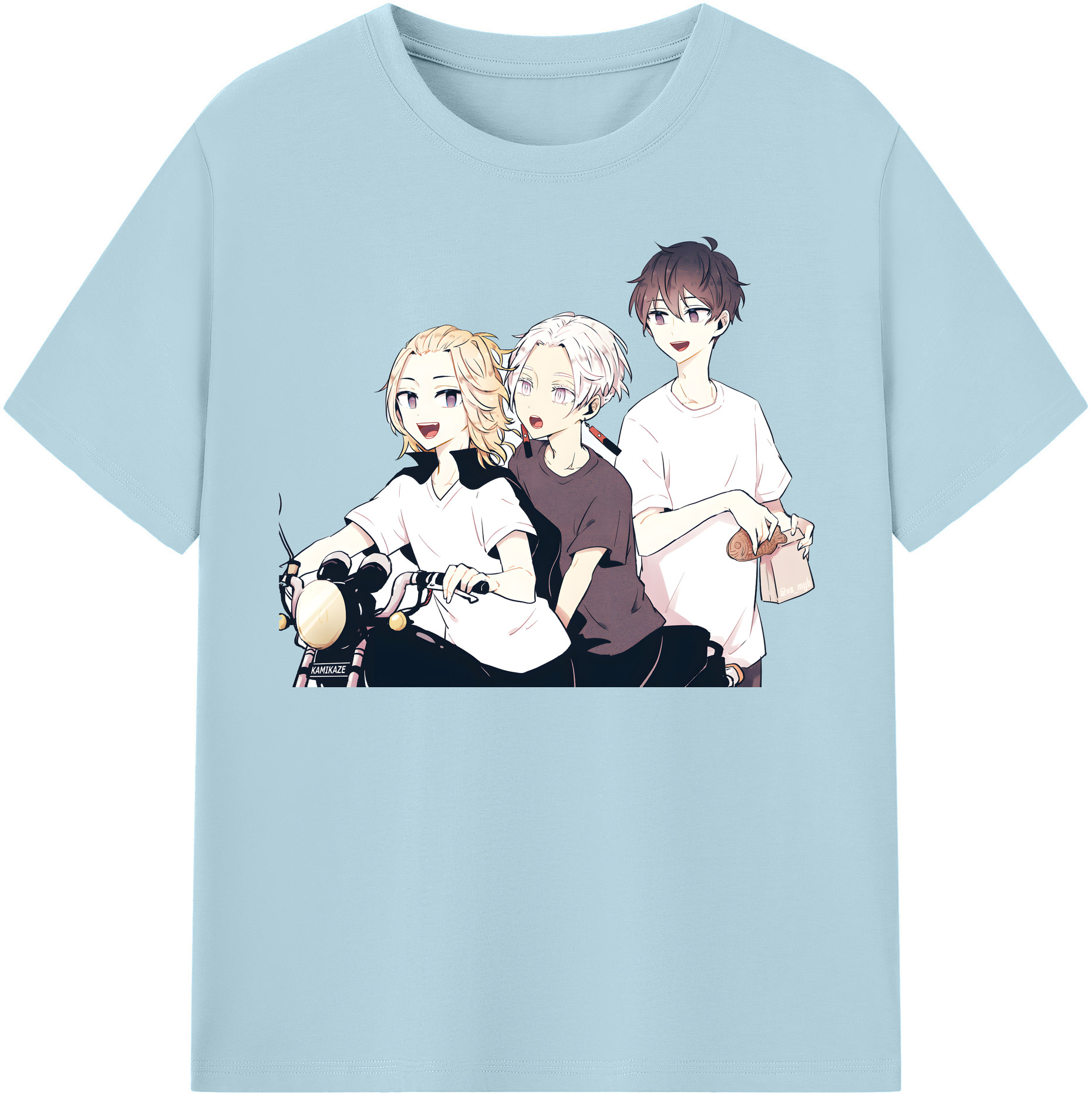 （画像用） 東京リベンジャーズ Tokyo Revengers 綿100％半袖Tシャツ（フロントプリント）